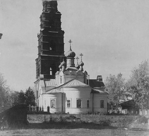 Церковь Фёдоров-Городецкого монастыря. 1913 г.